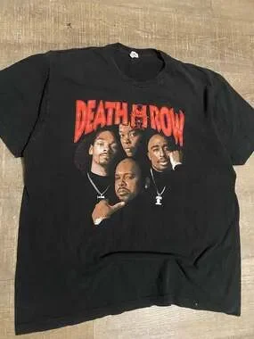Death Row Records | Shirts | Vintage Death Row Records Rap Tee ...